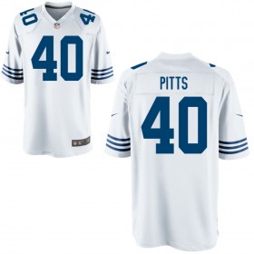 Youth Indianapolis Colts Nike White Alternate Game Jersey PITTS#40