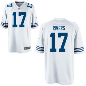 Youth Indianapolis Colts Nike White Alternate Game Jersey RIVERS#17