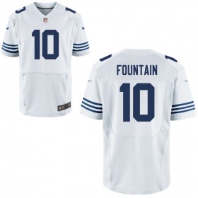 Mens Indianapolis Colts Nike White Alternate Elite Jersey FOUNTAIN#10