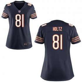 Women's Chicago Bears Nike Navy Blue Game Jersey HOLTZ#81