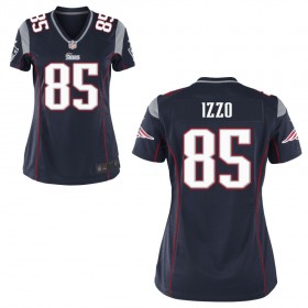 Women's New England Patriots Nike Navy Blue Game Jersey IZZO#85