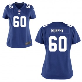 Women's New York Giants Nike Royal Blue Game Jersey MURPHY#60