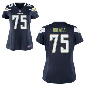 WomenÕs Los Angeles Chargers Nike Navy Blue Game Jersey BULAGA#75