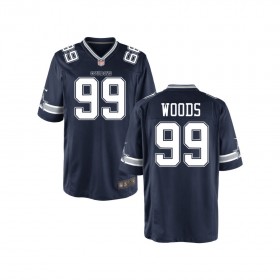 Youth Dallas Cowboys Nike Navy Game Jersey WOODS#99