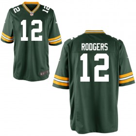 Youth Green Bay Packers Nike Green Game Jersey RODGERS#12