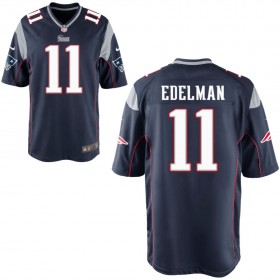 Nike Youth New England Patriots Team Color Game Jersey EDELMAN#11