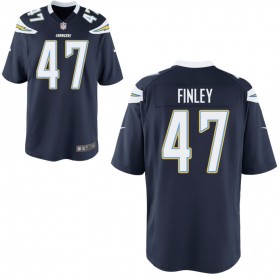 Youth Los Angeles Chargers Nike Navy Game Jersey FINLEY#47