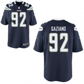 Youth Los Angeles Chargers Nike Navy Game Jersey GAZIANO#92