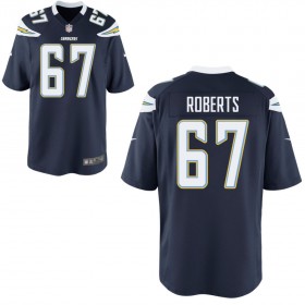 Youth Los Angeles Chargers Nike Navy Game Jersey ROBERTS#67