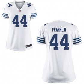Women's Indianapolis Colts Nike White Game Jersey FRANKLIN#44