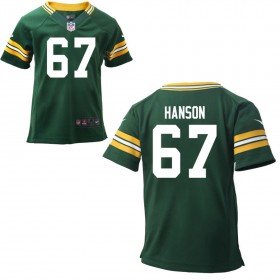 Nike Toddler Green Bay Packers Team Color Game Jersey HANSON#67