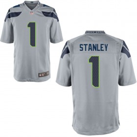 Seattle Seahawks Nike Alternate Game Jersey - Gray STANLEY#1