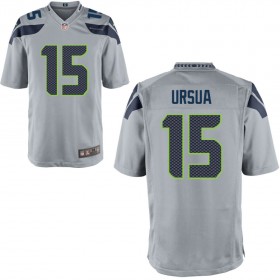 Seattle Seahawks Nike Alternate Game Jersey - Gray URSUA#15