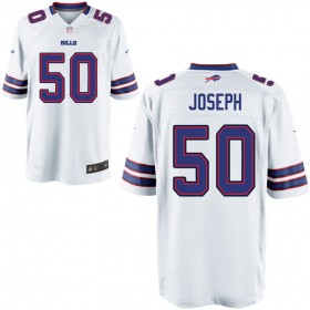 Nike Men's Buffalo Bills Game White Jersey JOSEPH#50