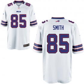 Nike Men's Buffalo Bills Game White Jersey SMITH#85