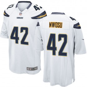 Nike Men's Los Angeles Chargers Game White Jersey NWOSU#42