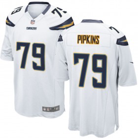 Nike Men's Los Angeles Chargers Game White Jersey PIPKINS#79