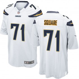 Nike Men's Los Angeles Chargers Game White Jersey SQUARE#71