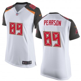 Women's Tampa Bay Buccaneers Nike White Game Jersey PEARSON#89