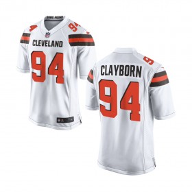 Nike Cleveland Browns Youth White Game Jersey CLAYBORN#94