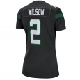 Women's New York Jets Nike Black Game Jersey Zach Wilson#2