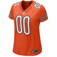 Women's Chicago Bears Nike Orange Custom Game Jersey